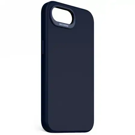 Decoded Silicone Backcover case with MagSafe for iPhone 16e - navy blue Foto 3