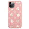 Guess GUHCP12LLSPEWPI iPhone 12 Pro Max 6,7" różowy|pink hard case Peony Collection Фото num