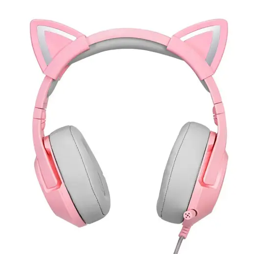 Gaming headphones ONIKUMA K9 Pink RGB Foto 3