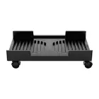 Orico CPB3 computer stand on wheels, load capacity 20 kg - black — Foto 7
