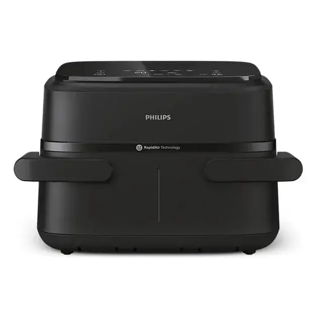 Philips 1000 Series dubultais karstā gaisa katls, 7,1 l, 2450 W, melns