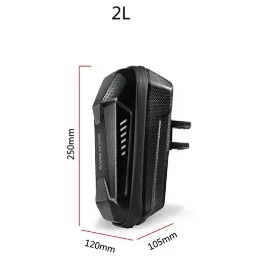 Etui|uchwyt na hulajnogę WILDMAN ES8X  sakwa na ramę czarna|black Foto 8