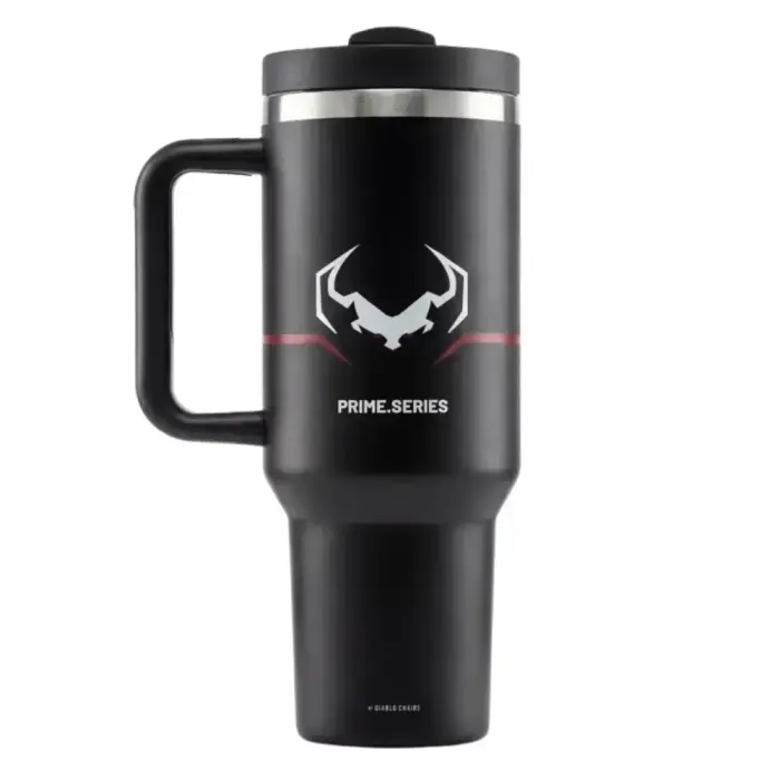 Diablo Burned Insulated Mug with Handle black