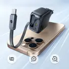 Baseus EnerCore CJ11 45W Wall Charger with USB-C Port and Retractable USB-C Cable - Black Foto 6