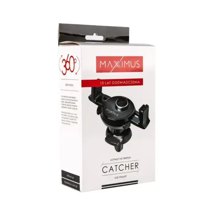 CAR HOLDER MAXXIMUS CATCHER BLACK, FOR GRILLE SELF-CLOSING Photo