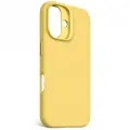 Decoded AntiMicrobial Silicone Backcover with MagSafe for iPhone 16 - Yellow Photo