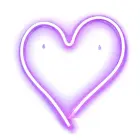Neon LED on USB - HEART model — Foto 1