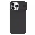 Nillkin CamShield Silky Silicone Case for Iphone 15 Plus black Фото num