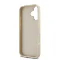 DKNY PU Leather Repeat Pattern Tonal Stripe Case for iPhone 16 Plus Pink — Foto 4