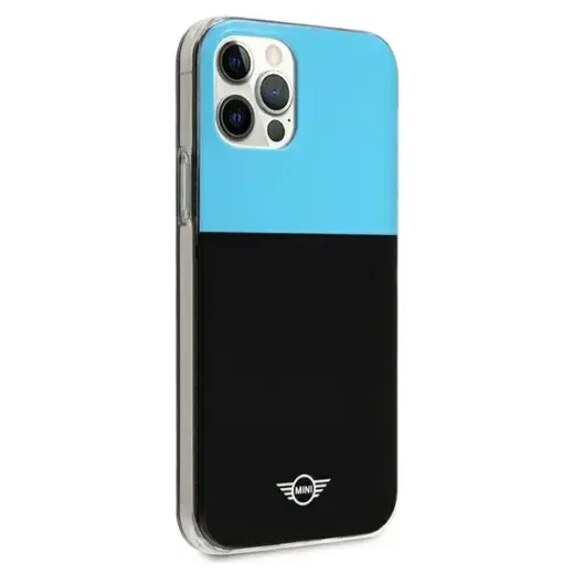 Mini MIHCP12MPCUCBLB iPhone 12|12 Pro 6,1" niebieski|blue hard case Color Block Photo