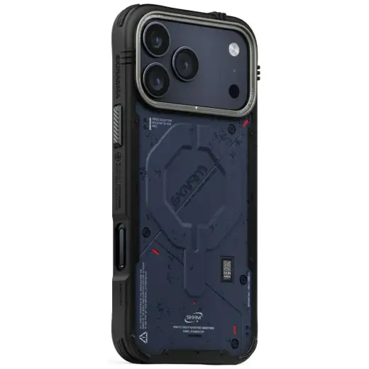 Etui Skinarma Vigor MagSafe do iPhone 17  Pro Max niebieski