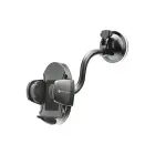 Car phone holder Forcell F-Grip Oval 17 cm windshield / dashboard / air vent black Photo