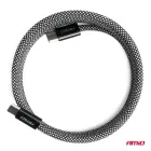 AMiO AMIO-04840 datu pārraides un uzlādes vads | USB-C uz USB-C | 60W | 1m — Foto 4