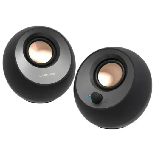 Creative Głośniki do komputera Pebble     2.0 V3 czarny|black Bluetooth 5.0 USB-C Foto 6