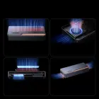 Ugreen D703 USB4 40Gb/s M.2 NVMe SSD Enclosure with Active Cooling - Gray Foto 3