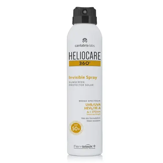 Cantabria Labs, Heliocare 360º, mitrinošs, UV aizsardzība, saules aizsargsprejs, SPF50+, 200 ml