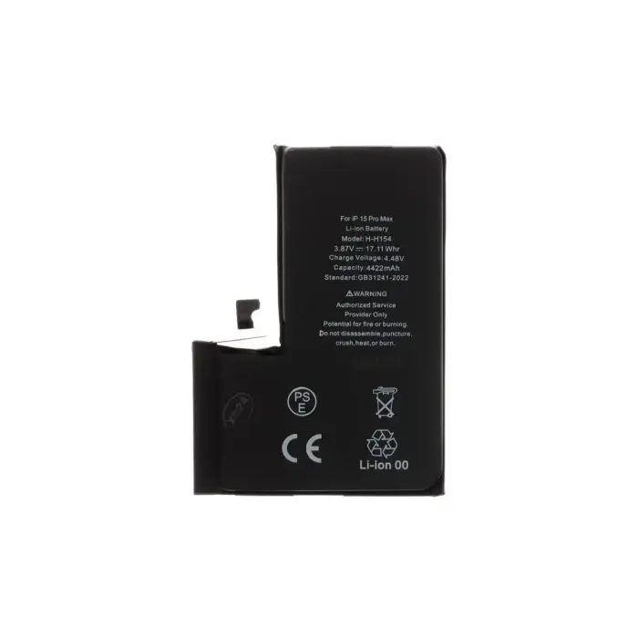 Battery for iPhone 15 Pro Max 4422mAh Li-Ion (Bulk)