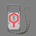 UAG Pathfinder Clear MagSafe Bundle Case with Lanyard for iPhone 17 Pro - Gray|Red Photo