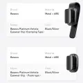 Baseus car glasses clip holder for glasses black (ACYJN-B01) Photo