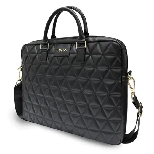 Guess bag for laptop GUCB15QLBK 15" black Quilted Фото num
