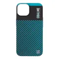 OBAL:ME Flossy Stripes Cover for Apple iPhone 14 Black|Teal Photo
