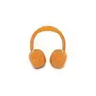 Guess Rectangle Metal Script Logo ENC Wireless Headphone Orange — Foto 8