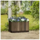 Puķu pods Deco Rectangle Planter Walnut — Foto 2