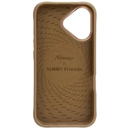 Etui Nimmy Tygrys MagSafe do iPhone 16    jasnobrązowy Photo