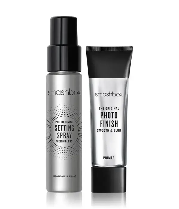 Duet Set Smashbox: Photo Finish, Matte Finish, Liquid Primer, 12 ml + Photo Finish, Setting Spray, 30 ml