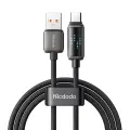 Mcdodo CA-2350 провод для передачи данных и зарядки | USB-A на USB-C | 100W | с LCD дисплеем | 1.2m | черный Фото num