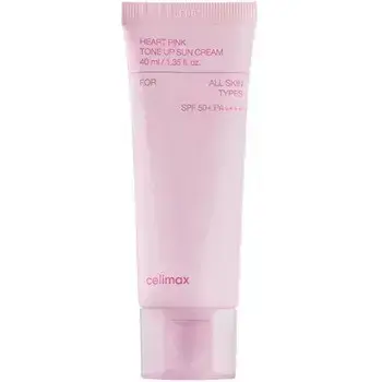 Celimax Heart Pink Tone Up Sun Cream SPF 50 - Tónující opalovací krém 40ml