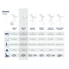 LEIFHEIT Gludināmais dēlis Classic M Basic 120x38cm Foto 3