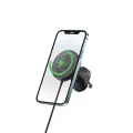 Forever car holder for air vent MACH-300 magnetic with wireless charging black Qi2 15W Foto 2