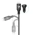 Wozinsky WUC-L1B data transfer and charging cable | USB-A to Lightning | 12W | 1m | black Photo