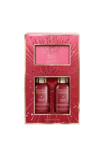 Debenhams Midnight Cherry Make Me Sparkle Bathing Gift Set Photo