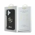 Guess Fixed Glitter Big 4G case for iPhone 16 - black — Foto 5