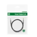 Ugreen audio cable AUX straight minijack 3.5 mm 1m black (AV112) Photo
