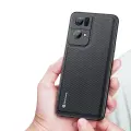 Dux Ducis Fino case cover covered with nylon material Oppo Reno7 Pro 5G black Фото num