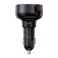 Car Charger Baseus Enjoyment Pro with cable USB-C, 60W (Black) Photo