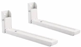 Universāls sienas stiprinājums Gembird Universal Heavy Duty Steel Wall Brackets 30 kg White Foto 1