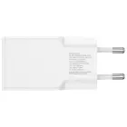 Wall Charger 4smarts PDPlug Slim Duos 20W GaN USB-C+USB-A + USB-C cable 1.5m white Foto 3