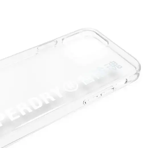 SuperDry Snap iPhone 12|12 Pro Clear Cas e srebrny|silver 42591 Foto 5
