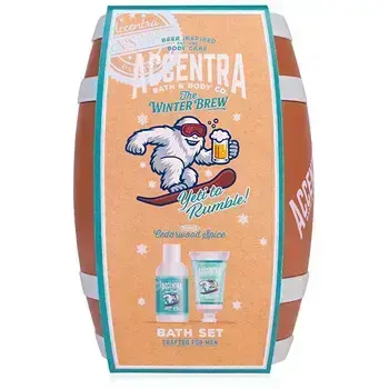 Accentra Men`s Collection Winter Edition Body Care Set - Dárková sada ve tvaru sudu