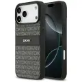 Etui DKNY Repeat Texture Pattern with     Tonal Stripe do iPhone 17 Pro Max czarny — Foto 1