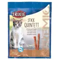 Gardumi kaķiem - Trixie Premio Sticks Anti-Hairball 5*5g, lamb|turkey Foto 1