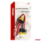 Ceramic sockets 2 pcs H8/H11/H16 — Photo 3