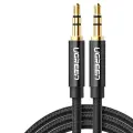 UGREEN AV112 Mini jack cable 3.5mm AUX 2m (black) Photo