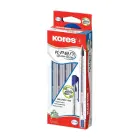 Lodīšu pildspalva KORES SOFT GLIDE K11 M 0.7 mm zila Photo