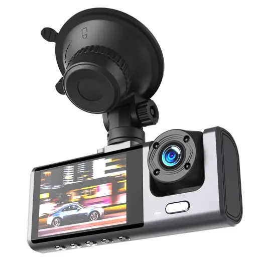 XO camera car XJ03 front rear recorder FullHD black Foto 2