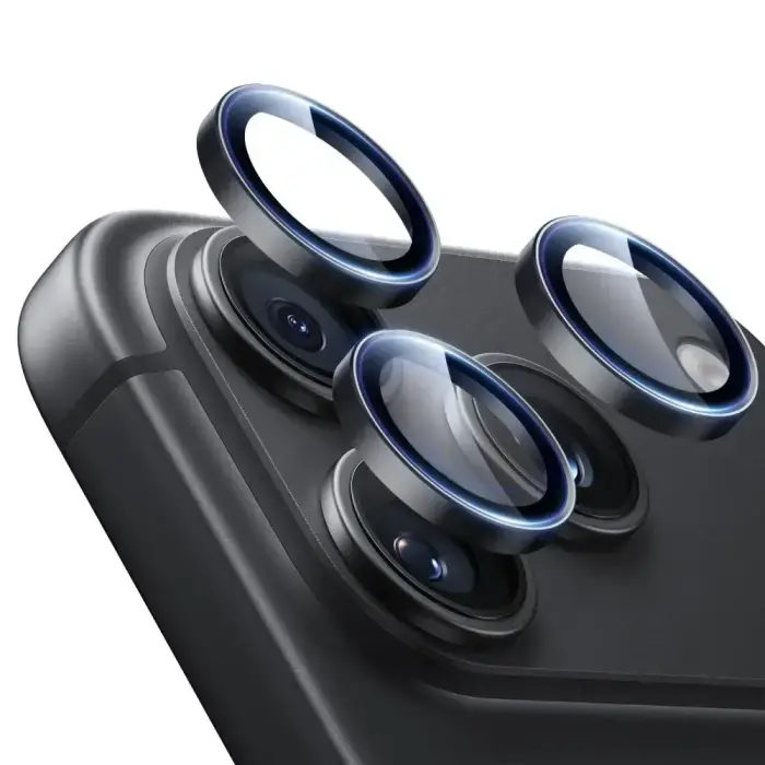 ESR Armorite kameras aizsargstikls telefonam iPhone 18 Pro | iPhone 18 Pro Max melns (2 gab.)